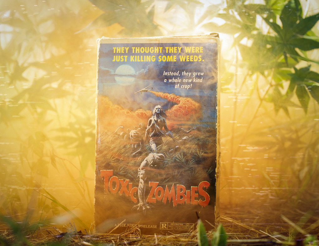 Toxic Zombies VHS The April photo for the 2021 "Home Video… Flickr