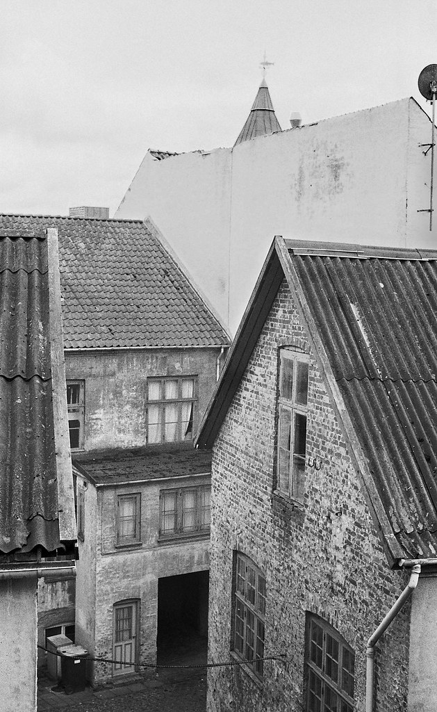 Courtyard Randers, Denmark, 2019. Leica M2, 50/2.8 Elmar. … Flickr