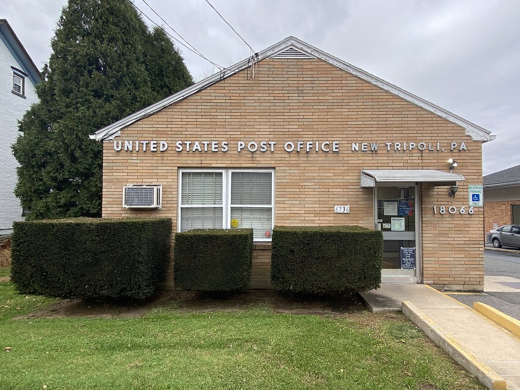 New Tripoli Post Office Seen on a walk around my neighborh… Flickr
