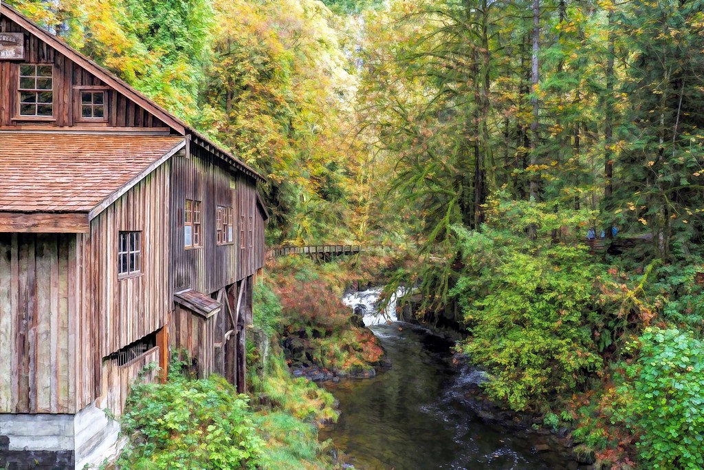 A Redfield Afternoon Cedar Creek Grist Mill (Woodland, WA)… Eclectic Jack Flickr