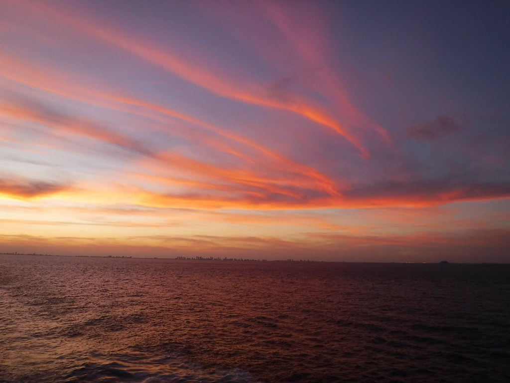 Caribbean sky on fire Tad Leeper Flickr
