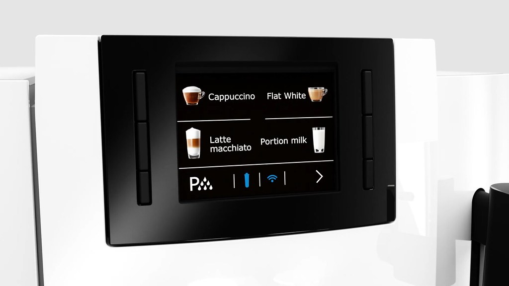 JURA _ E8 Piano White Fully automatic coffee machine (Cr… Flickr
