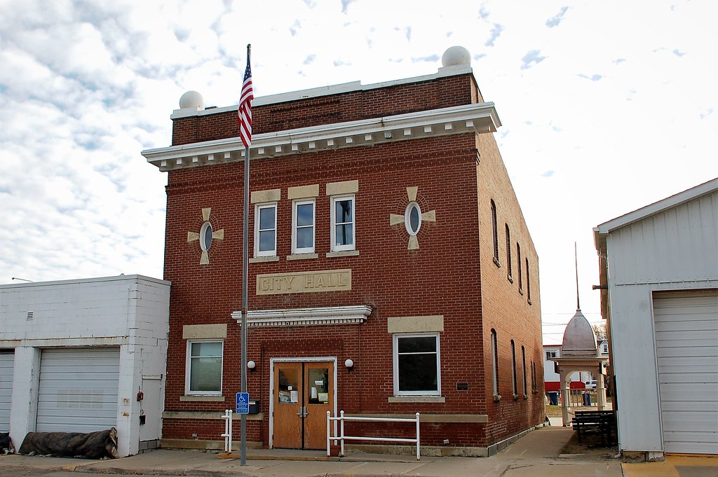 Minnesota, Nerstrand, City Hall The two story red brick Ci… Flickr