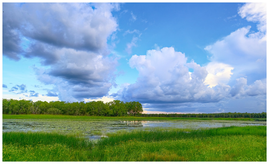 Stormy sky McMinns Lagoon Reserve, Darwin rural area, NT… Flickr