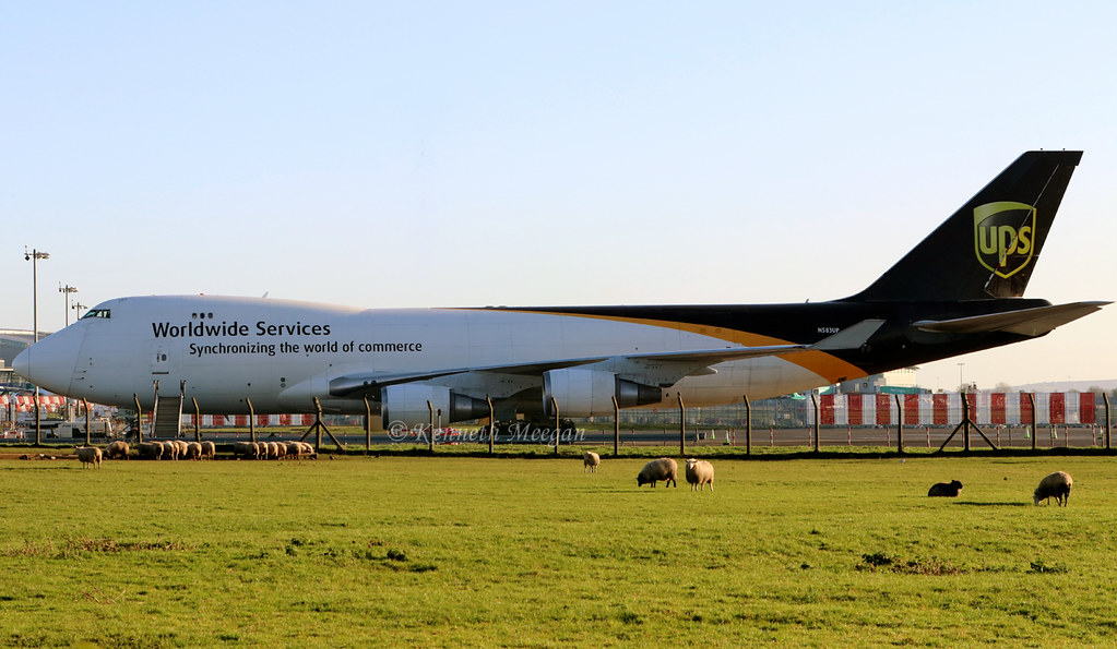 N583UP Boeing 7474R7F UPS Dublin 12/12/2020 Brought in an… Flickr