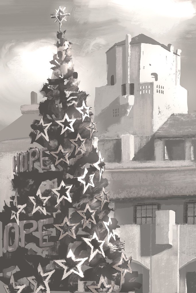 2020 Honolulu City Lights Christmas tree at city hall. Thi… Flickr