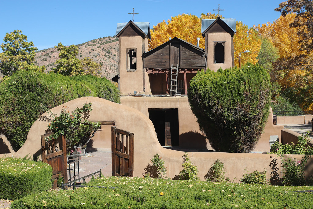 Santuario de Chimayo, outside Santa Fe, New Mexico Flickr