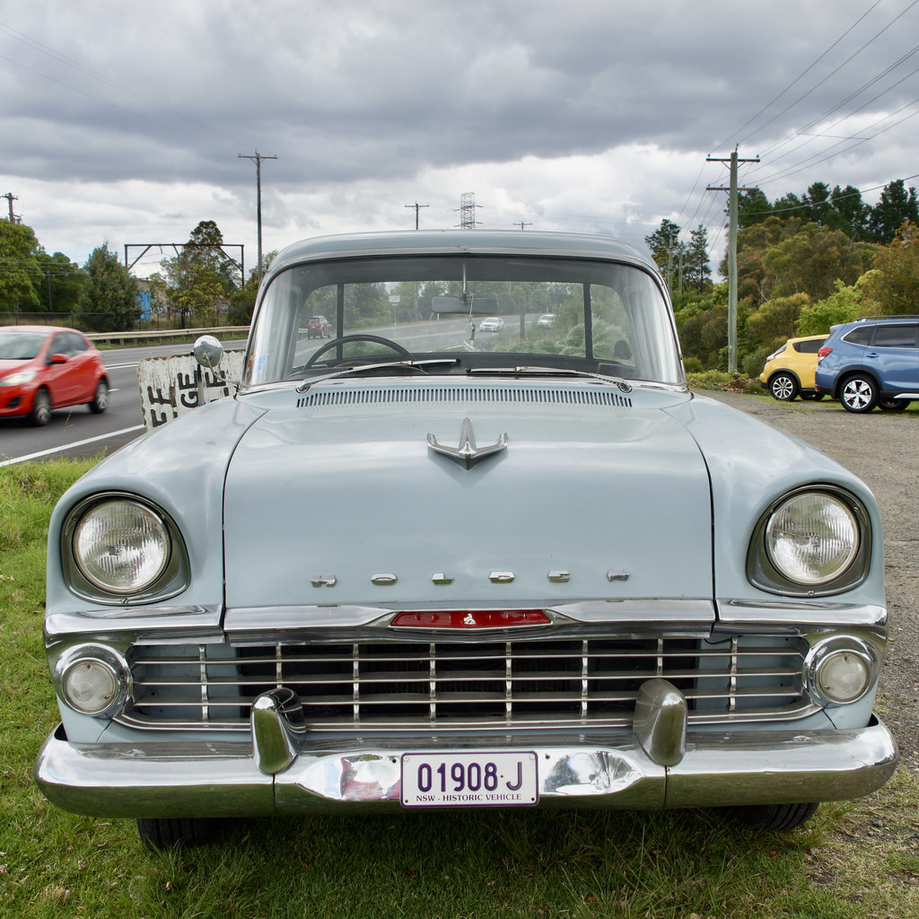 Holden Ute "Faulconbridge Farm" antiques & old wares. Christine
