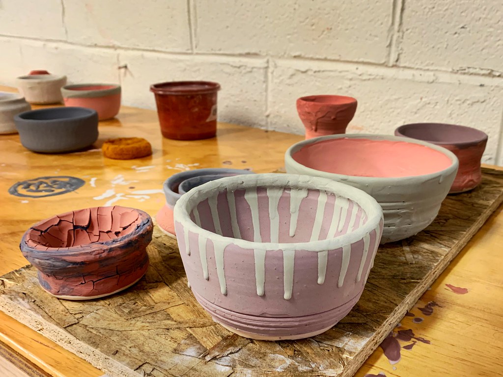 Pensacola 2020, pottery on the wheel, glazed pottery ready… Flickr