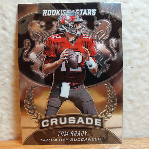 Tom Brady Crusade Insert Card 1220 Got this in Rookie and… Flickr