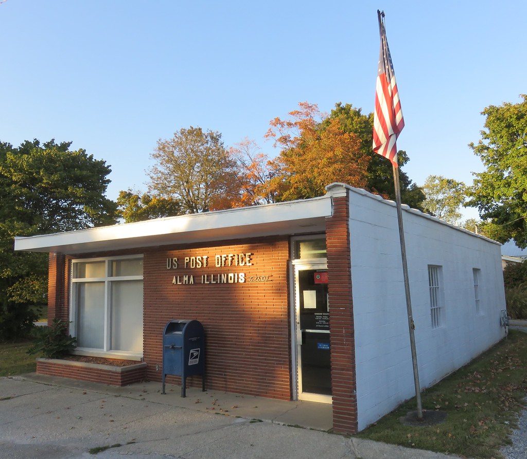 Post Office 62807 (Alma, Illinois) Alma, Illinois is a sma… Flickr