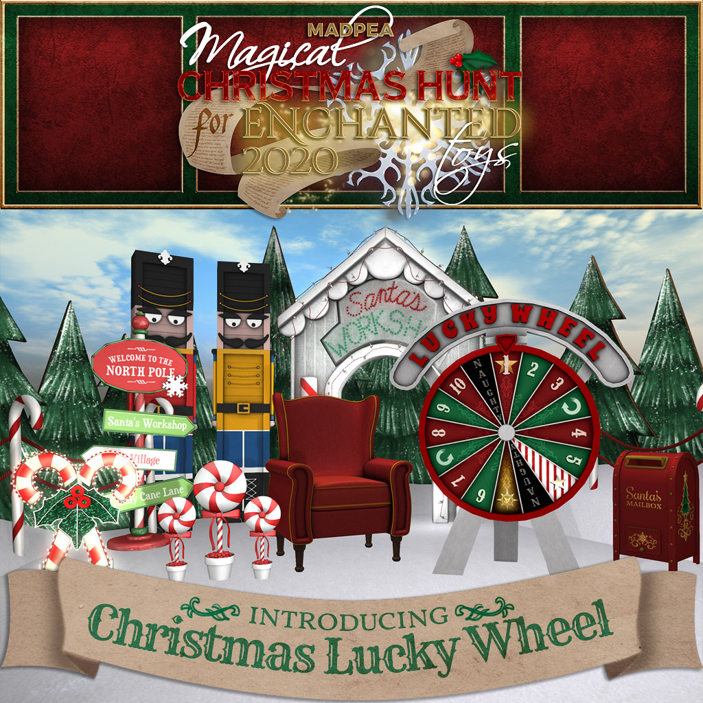 Secondlife Christmas Shopping Events November 2023 Spin & Win On The Christmas Wheel! We've got a brandnew C… Flickr