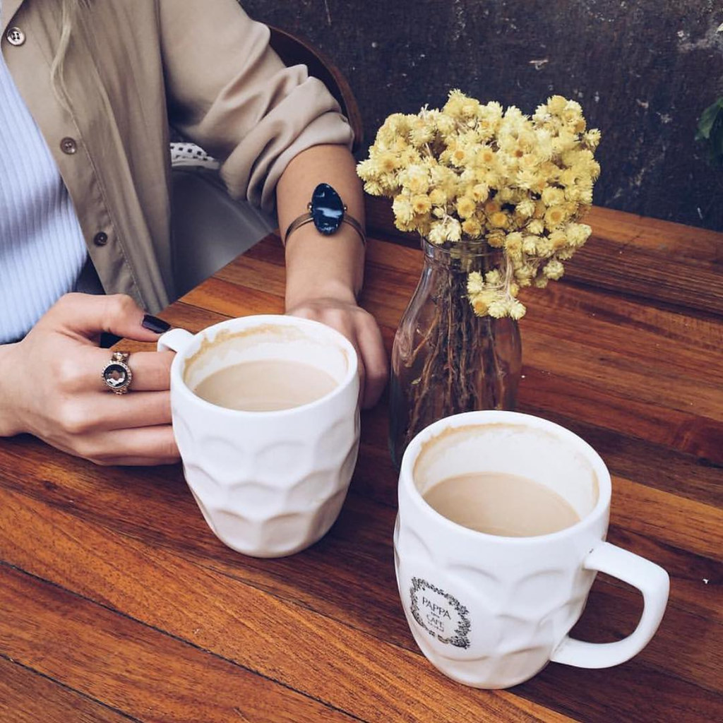 when that first sip of coffee touches your soul (Credit do… Flickr