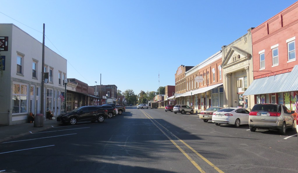 Downtown Palestine, Illinois Palestine is a charming littl… Flickr
