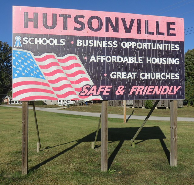 Hutsonville Sign (Hutsonville, Illinois) a photo on Flickriver