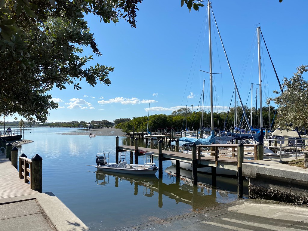 Safety Harbor boat ramp On the quiet side of Tampa Bay. Flickr