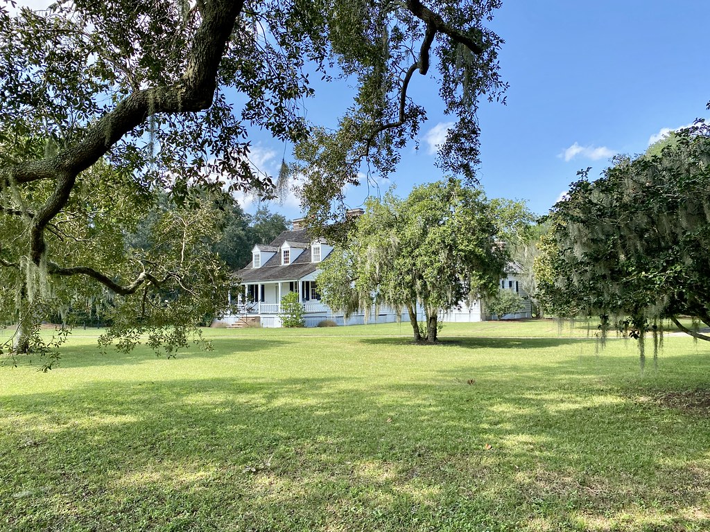 Trees and Main House, Snee Farm, Mount Pleasant, SC Flickr