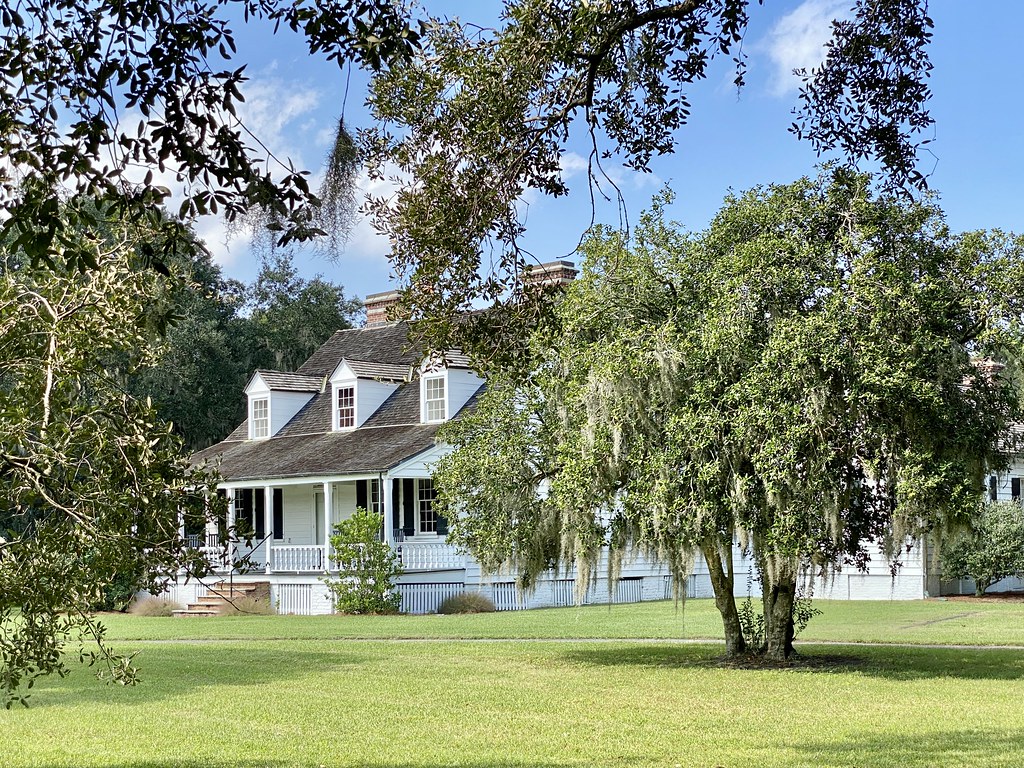 Trees and Main House, Snee Farm, Mount Pleasant, SC Flickr