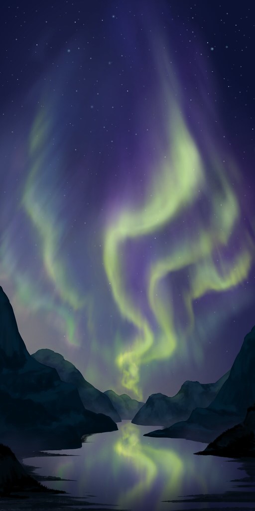 Northern Lights Speedpaint Yamuna