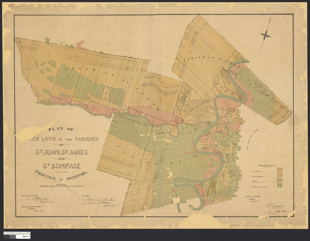 Plan of river lots in the parishes of St. John, St. James … Flickr