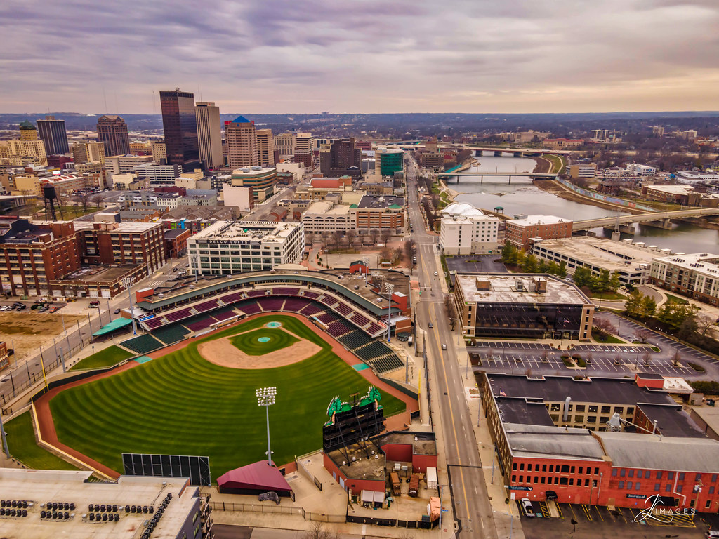View of Dayton, Ohio Photo taken with DJI Mavic Air 2 dron… Flickr