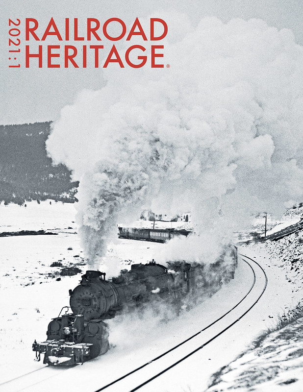 Railroad Heritage, Winter 2021 Postcards, Hallock, Stanley Center