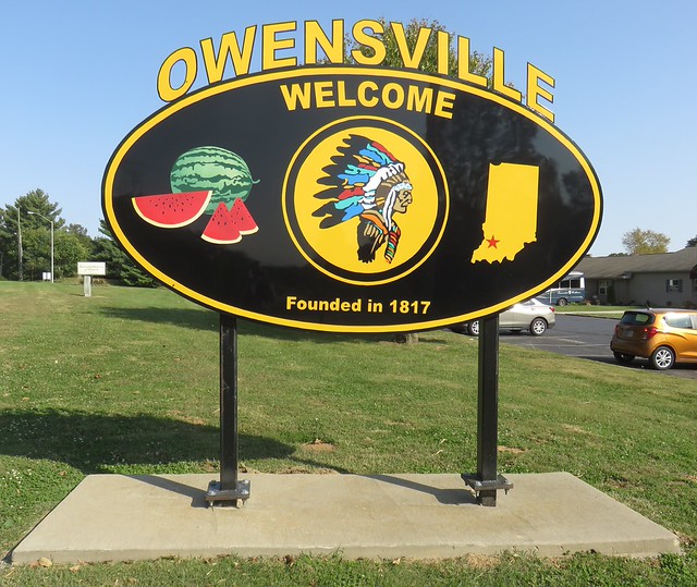 to Owensville Sign (Owensville, Indiana) a photo on Flickriver