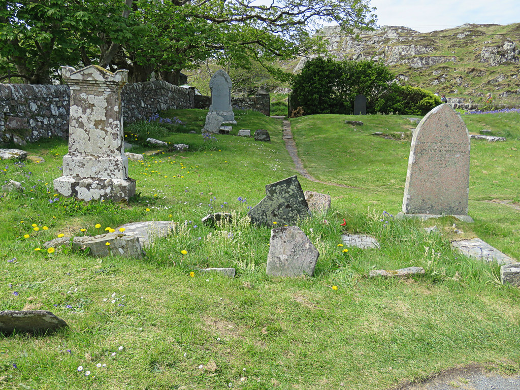 Iona Abbey 56 The newer portion of the cemetery at the ab… Flickr