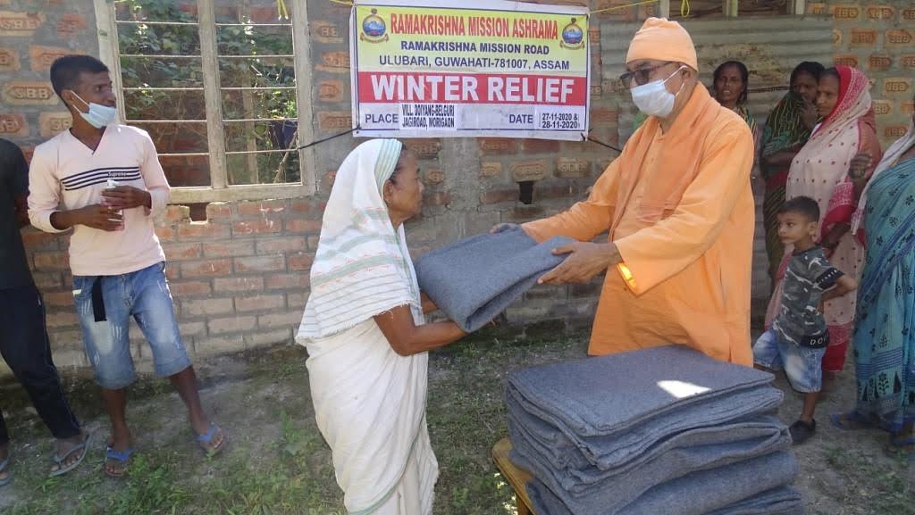 Blankets Distribution Guwahati Media Gallery