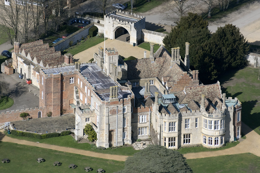 Hinchingbrooke House aerial image Huntingdon aerial view… Flickr