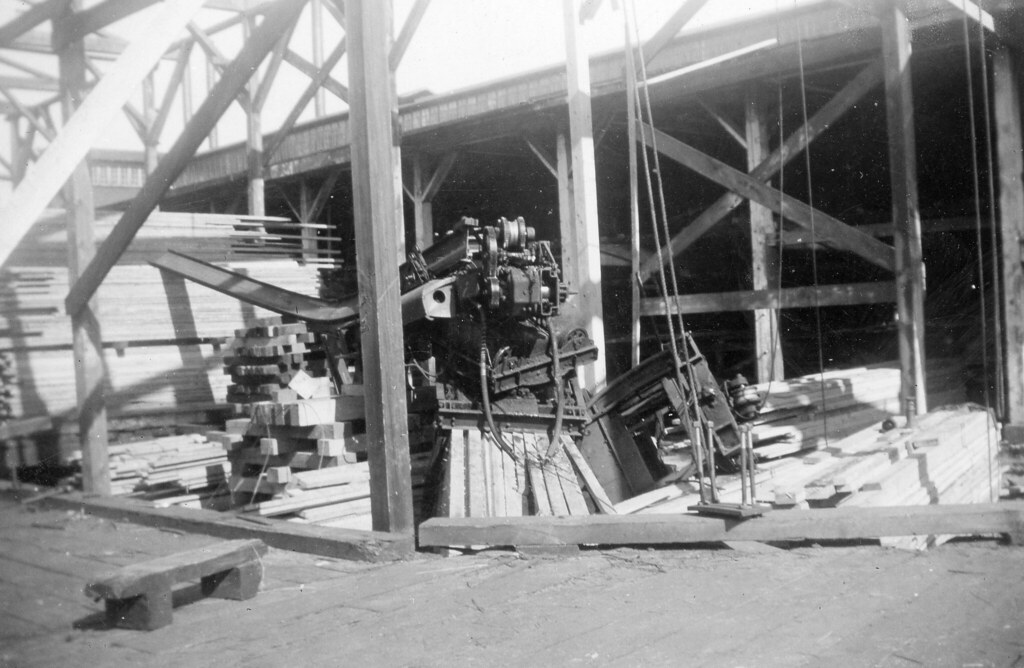 Monorail accident, BoothKelly Mill, Wendling, Oregon Octo… Flickr