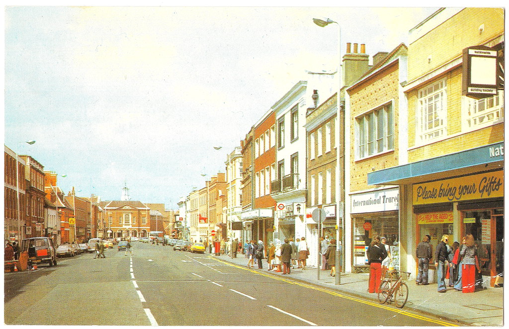 High High Street Looking West Prior to 1977 Flickr