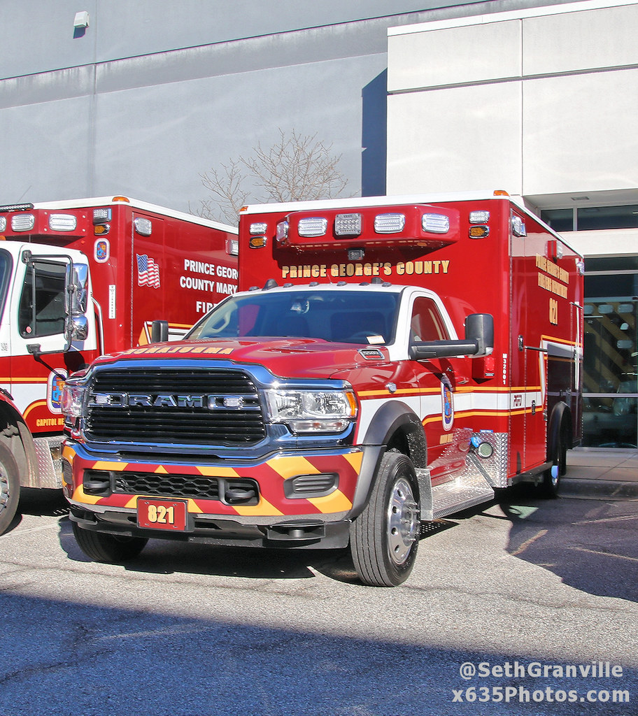 Prince County Fire EMS Department Medic 821 Flickr