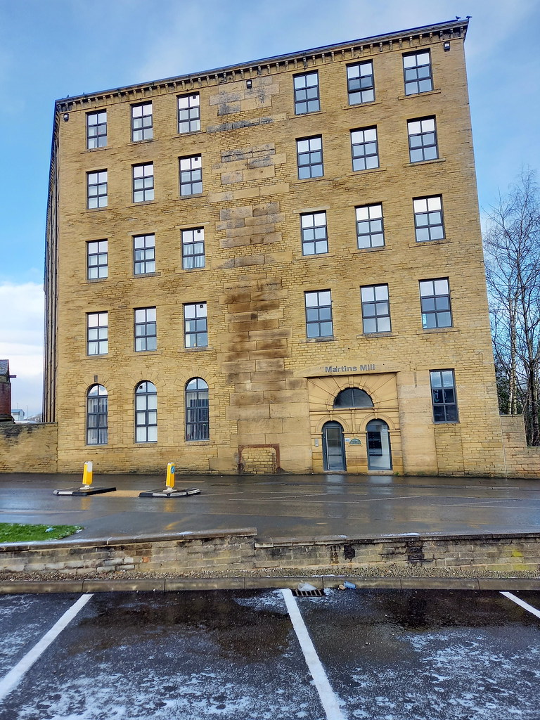Martins Mill on Pellon Lane Halifax This six storey mill w… Flickr