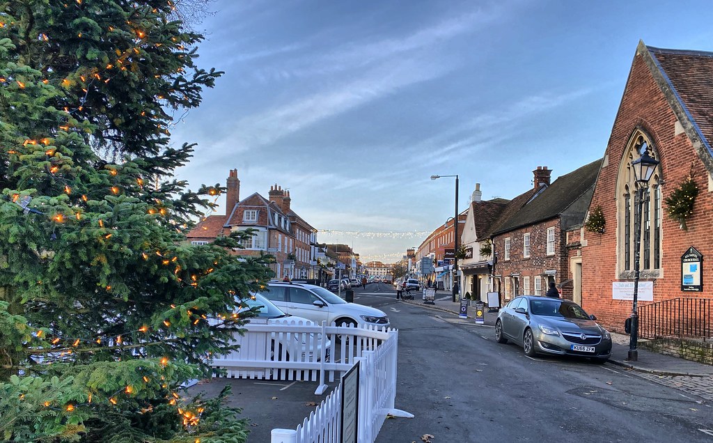 Marlow Christmas lights in Marlow Timo NewtonSyms Flickr