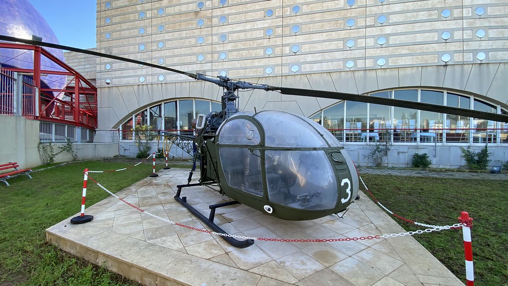 First Alouette helicopter for Tunisian Air Force wassef mahfoudh Flickr