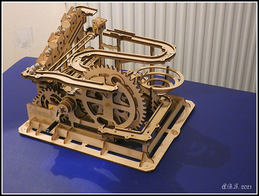 ROKR Marble Run Christmas Project complete Alan B Thompson Flickr