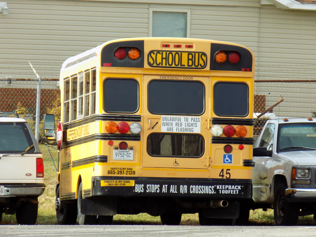 Jefferson County Schools 45 Bus lot Jefferson City, TN. … Flickr