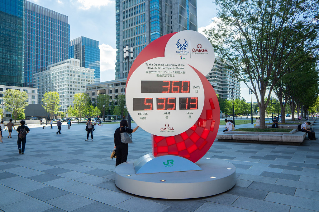 Tokyo 2020 Olympics Countdown Clock 東京オリンピック カウントダウンクロック Dick