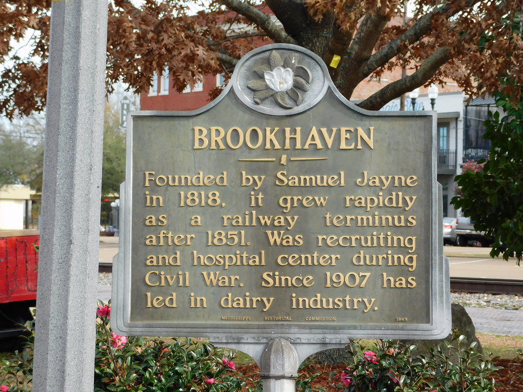 Brookhaven Historic Marker Brookhaven, Mississippi Flickr