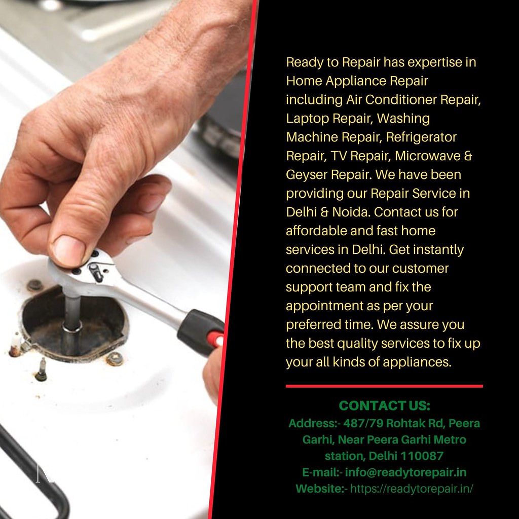 Gas Stove Repair Service Gas Stove Repair Ready To Rep… Flickr