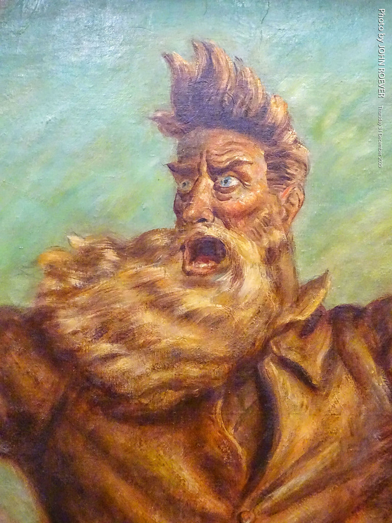 John Brown Mural at Kansas Capitol, 31 Dec 2020 A closeup … Flickr