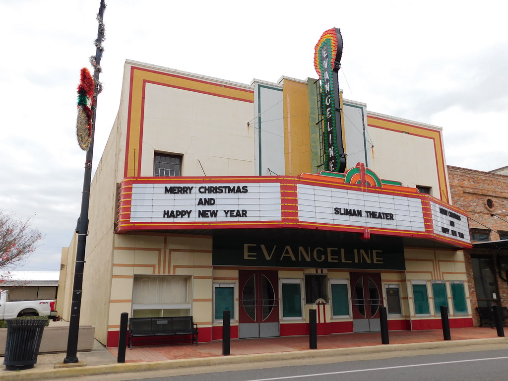 The Evangeline Theater New Iberia, Louisiana Constructed i… Flickr