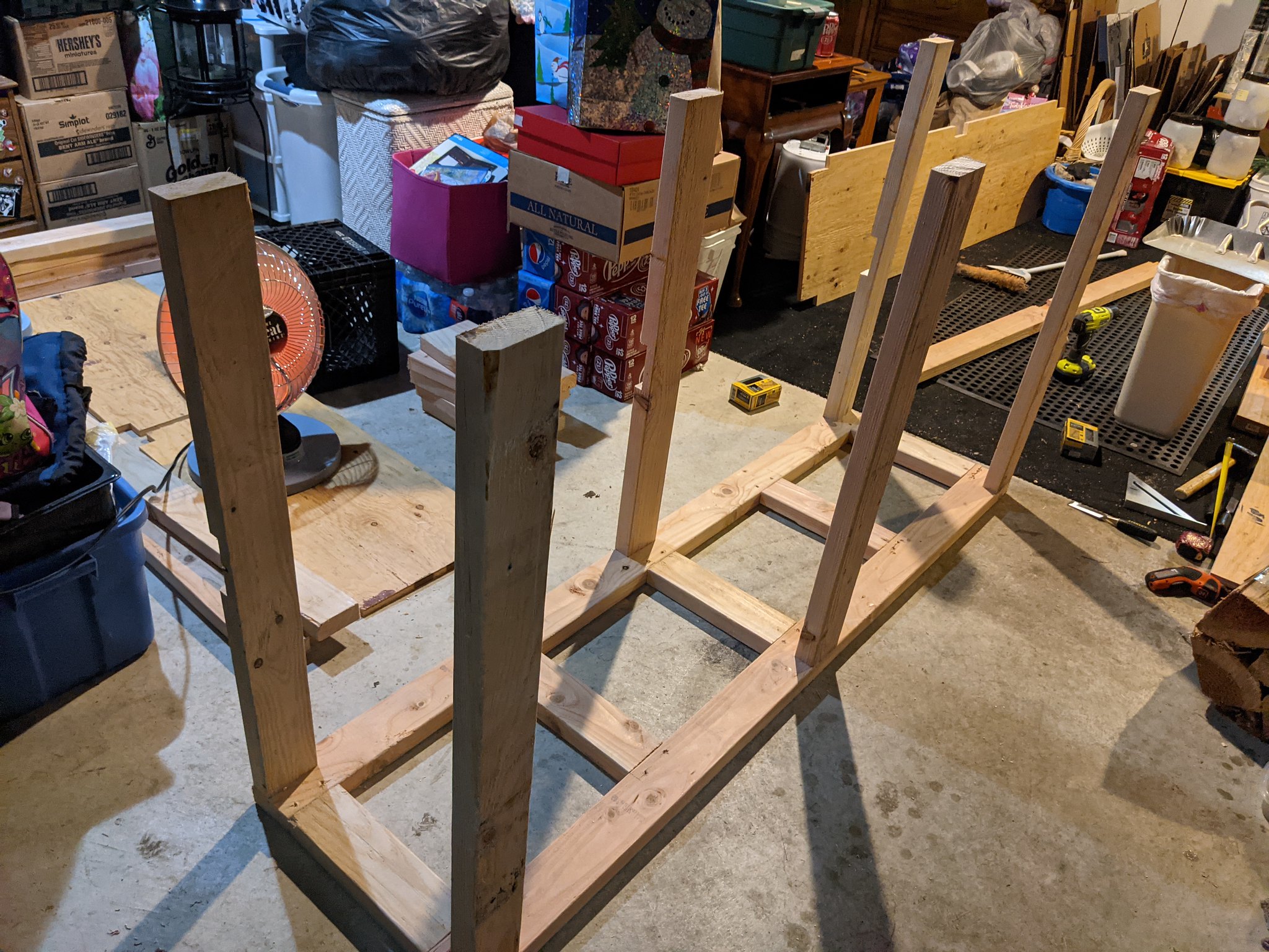 Custom Workbench for Commercial Tumblers Rock Tumbling Hobby