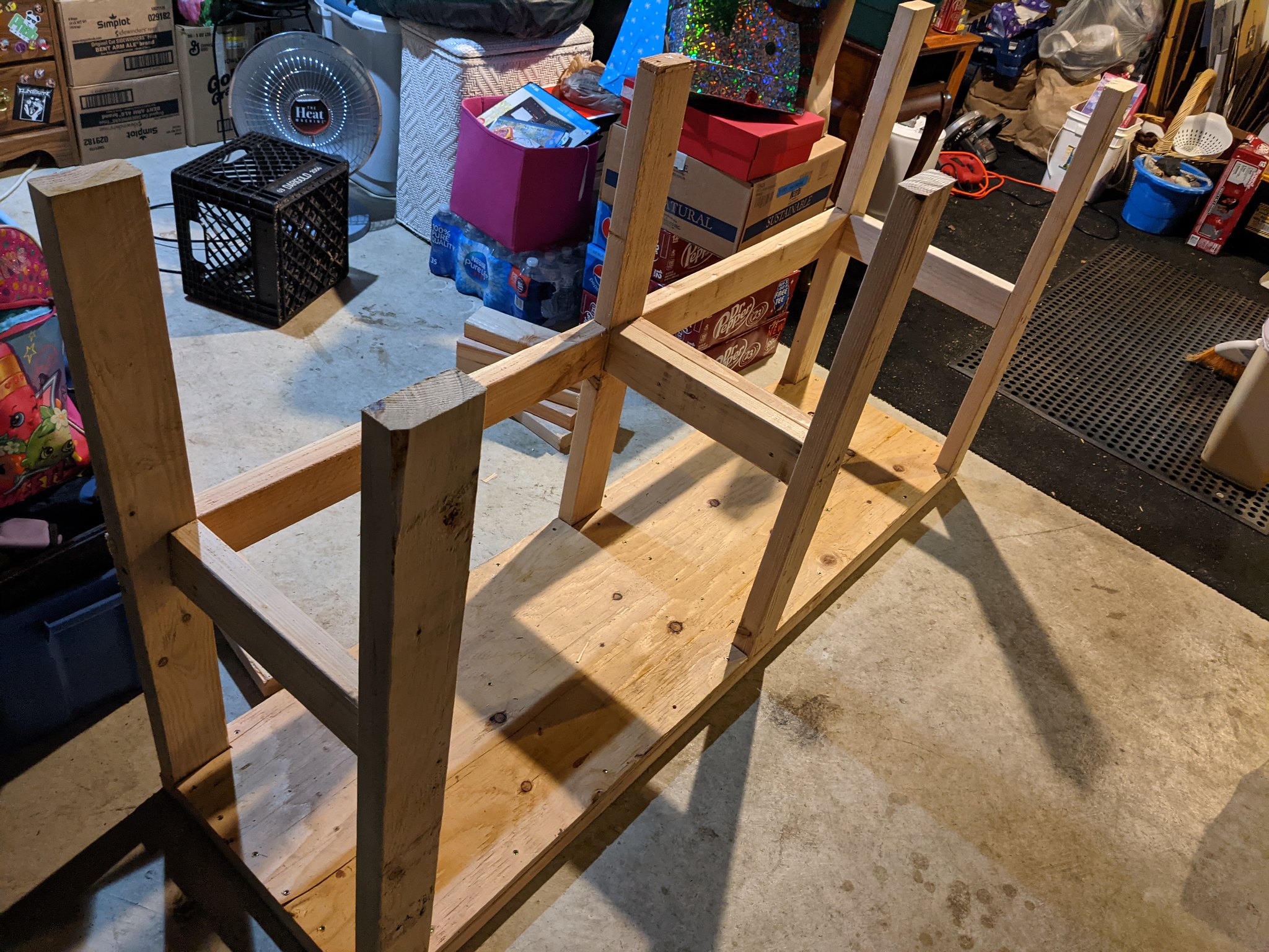 Custom Workbench for Commercial Tumblers Rock Tumbling Hobby