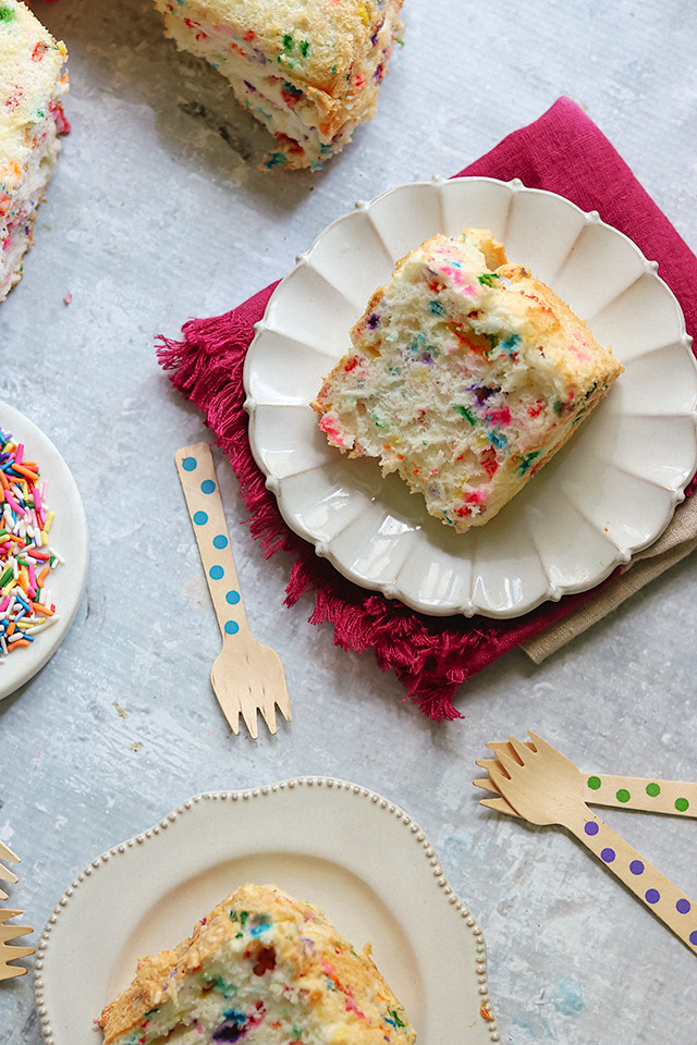 Funfetti Angel Food Cake Joanne Eats Well With Others