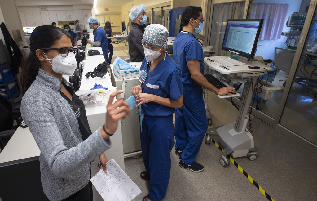 LAC+USC Medical Center Covid19 ICU Ward LAC+USC Medical C… Flickr