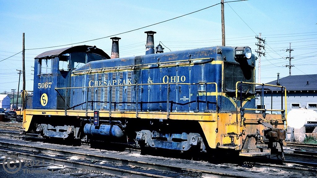 CHESAPEAKE & OHIO EMD NW2 DIESEL 5067 CLEVELAND, OHIO … Flickr