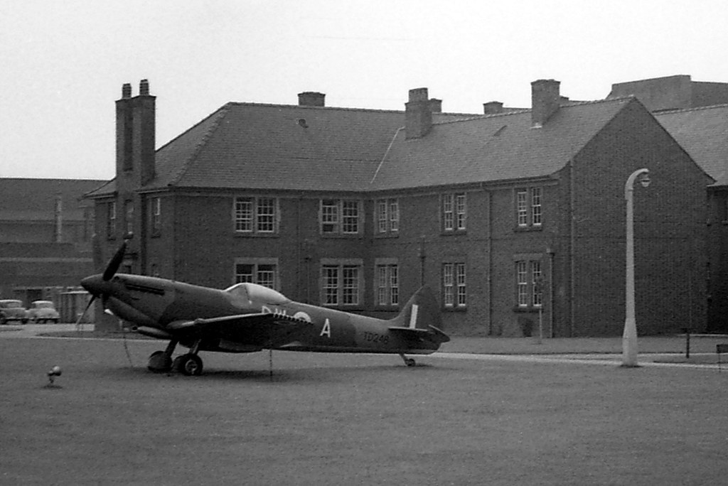 TD248, Spitfire L.F.XVIE, RAF Sealand, August 1966 Flickr