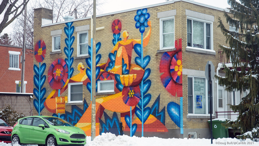 Wall Art 2021.01.04 A residence/business with wall art o… Flickr